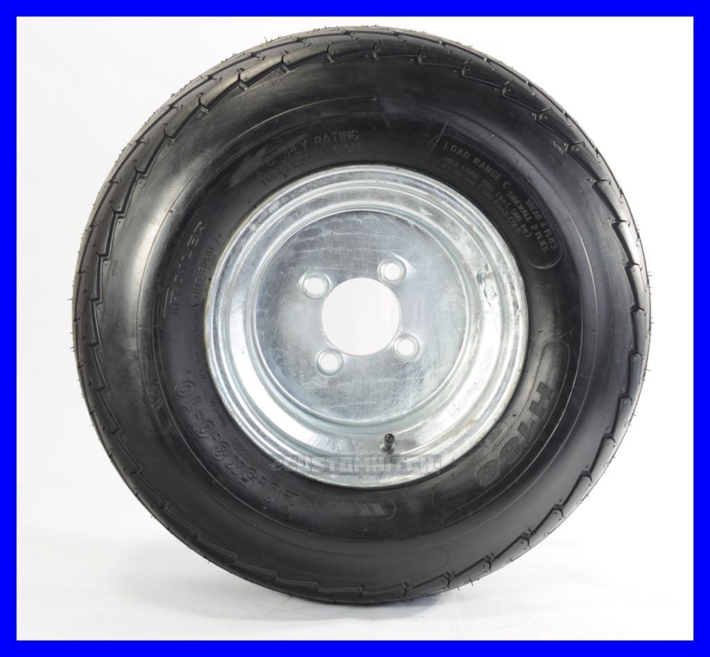 Trailer Tire Rim 20 5x8 10 205 65 10 20 5 8 10 10 4 Lug Hole Wheel