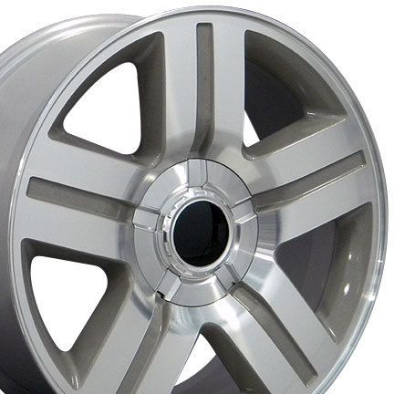 20 Rim Fits Chevrolet Texas Wheel Silver 20 x 8 5