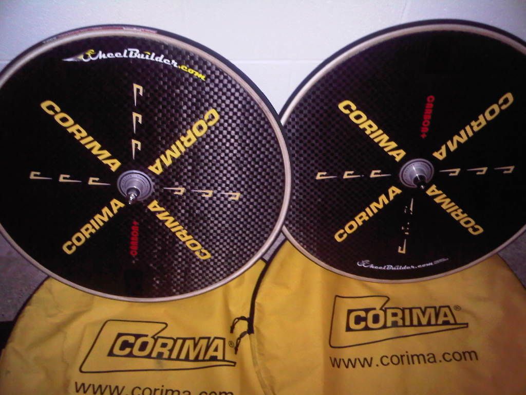 Corima Track Disc Wheels Front Rear Mavic Comete Zipp