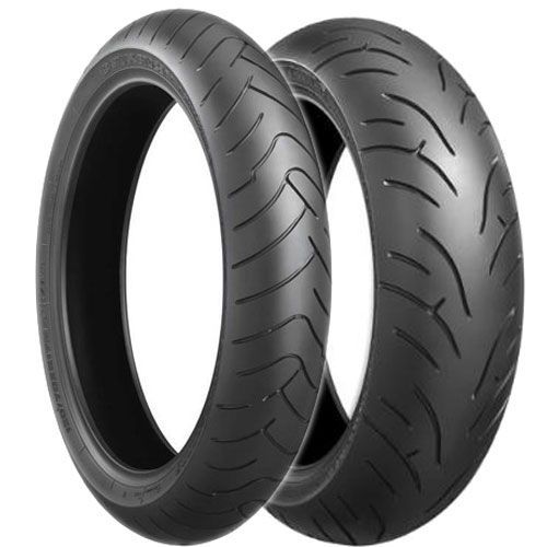 New Bridgestone BT023 BT 023 Front Rear Tires 120 190