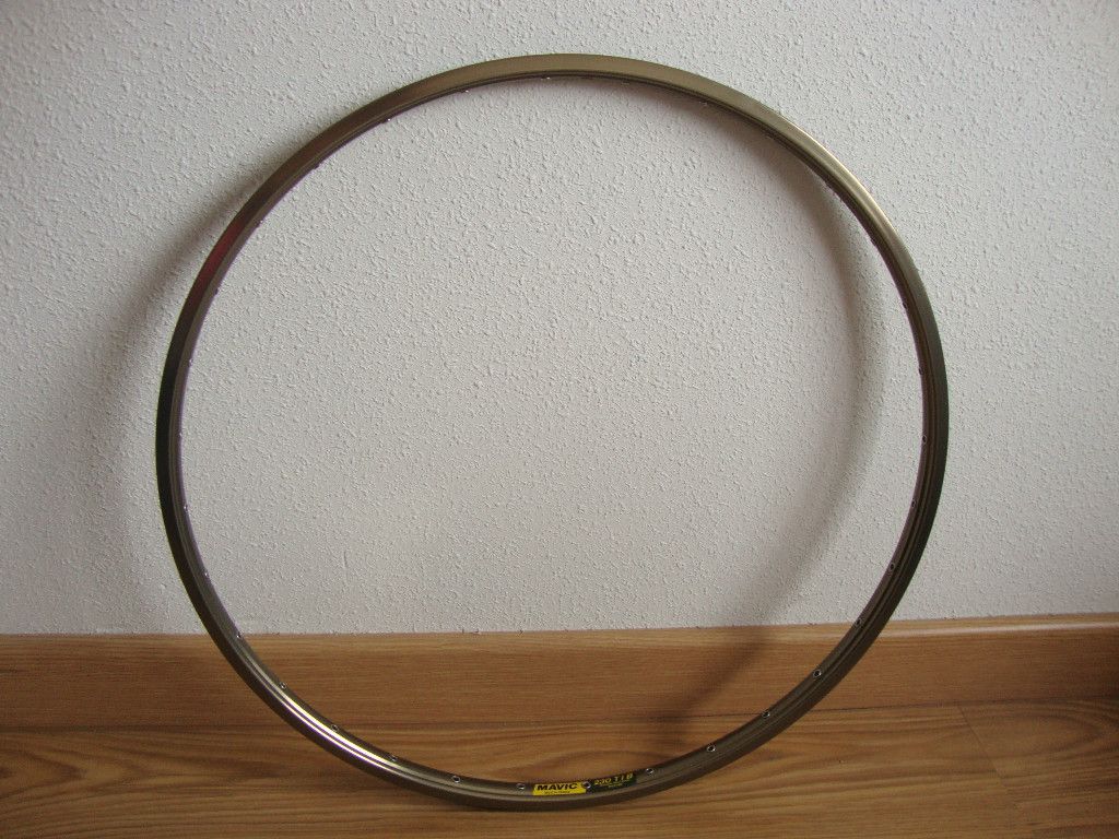 Mavic 230 Tib 32h Clincher Rim Gold MTB 26 New