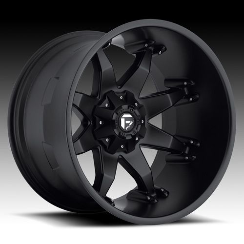 20 Fuel Offroad Octane Wheel Set XD Black 20x12 Rims