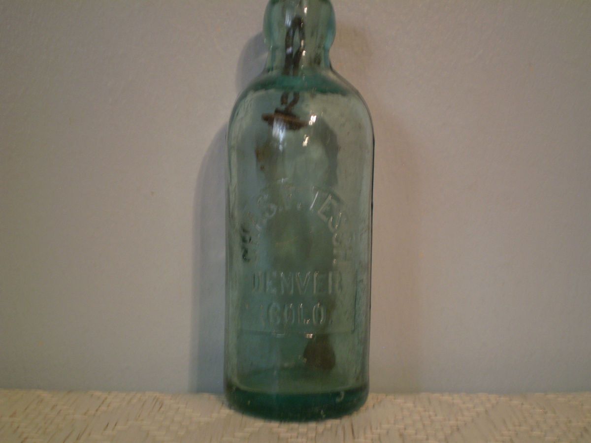 Vintage Chas F Tesch Denver Colo Bottle