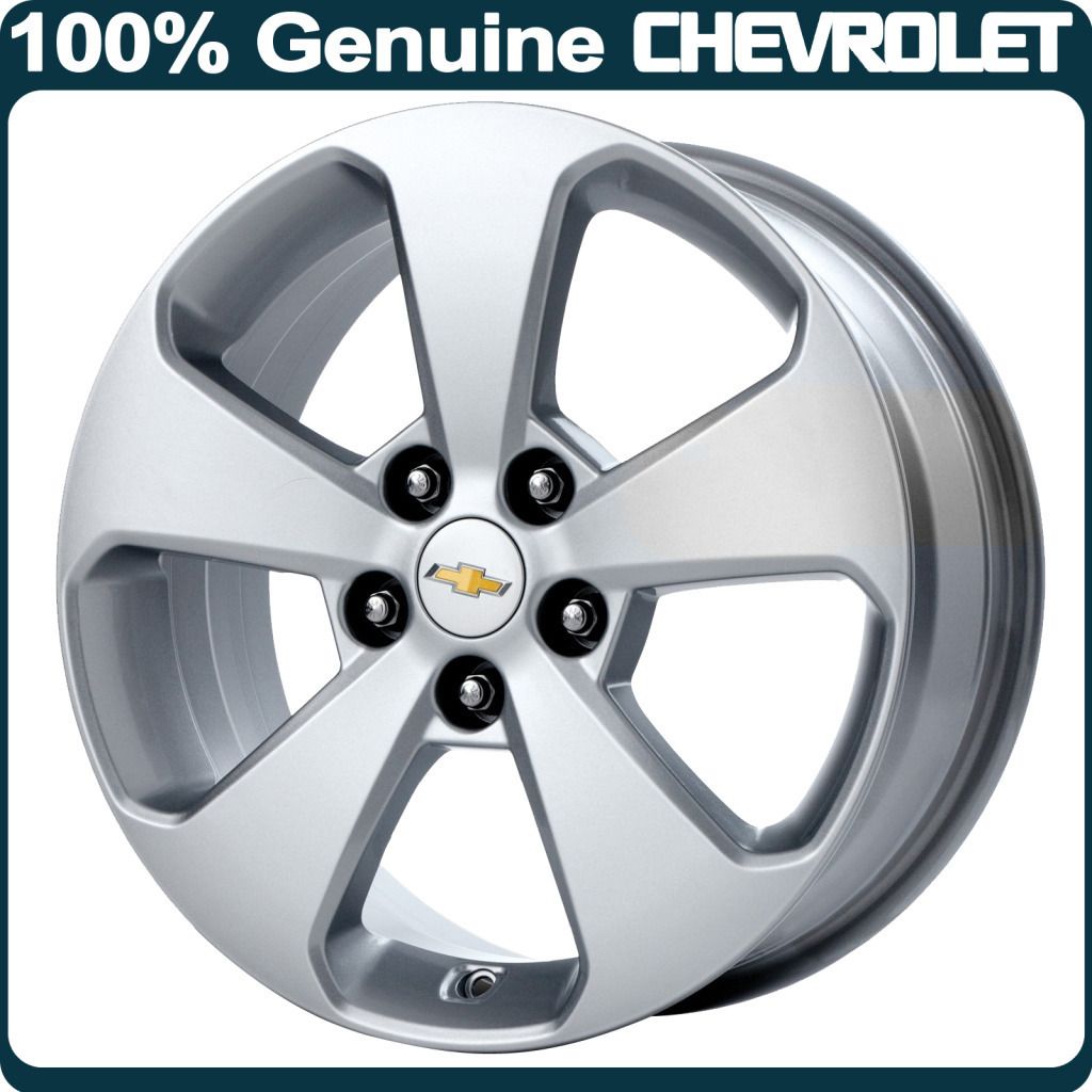 Genuine Chevrolet Cruze 17 Alloy Wheel 5 Spoke Design Diesel Silver
