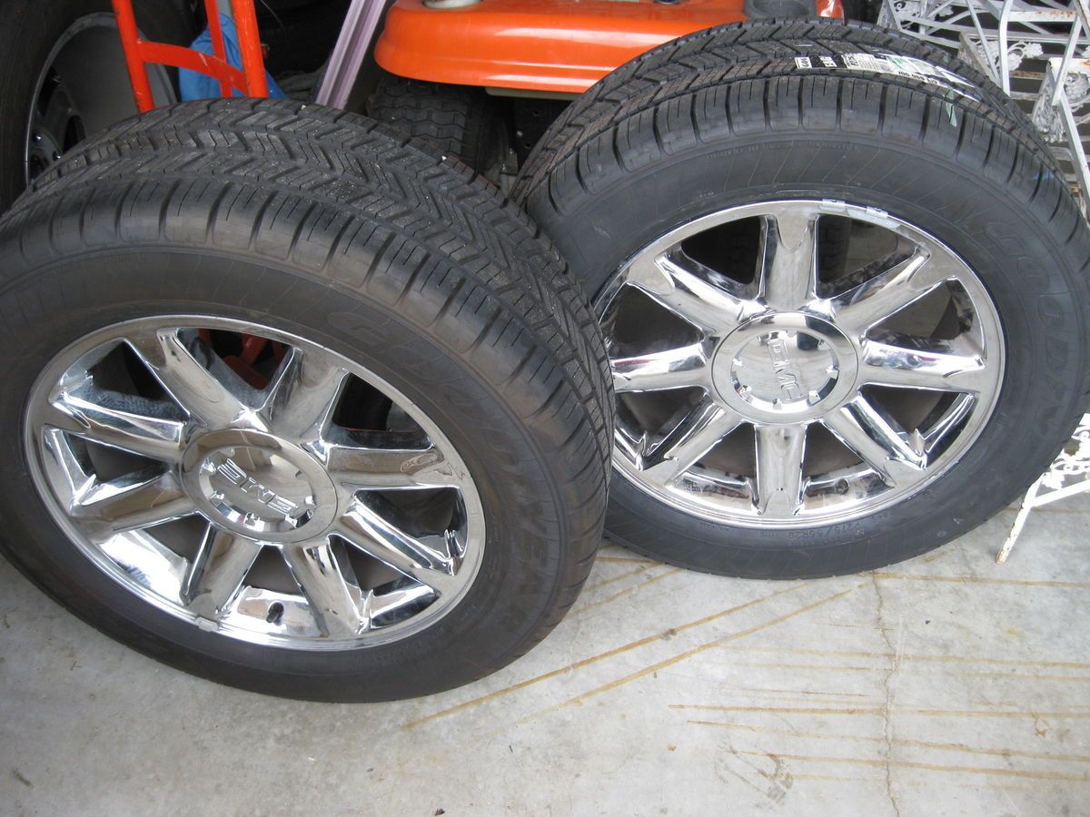 20 Factory GMC Denali Wheels Rims Tires TPMS Sensors