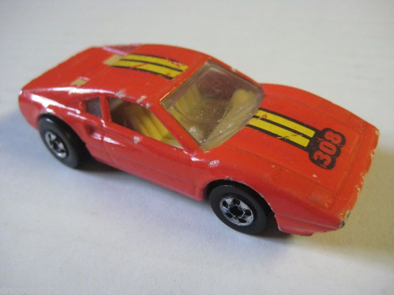 Vintage Old Hot Wheels Ferrari 308 Racebait 1977