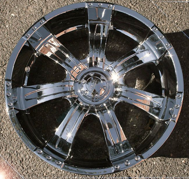 Poltergeist 501 20 Chrome Rims Wheels Ford Expedition F150 6H
