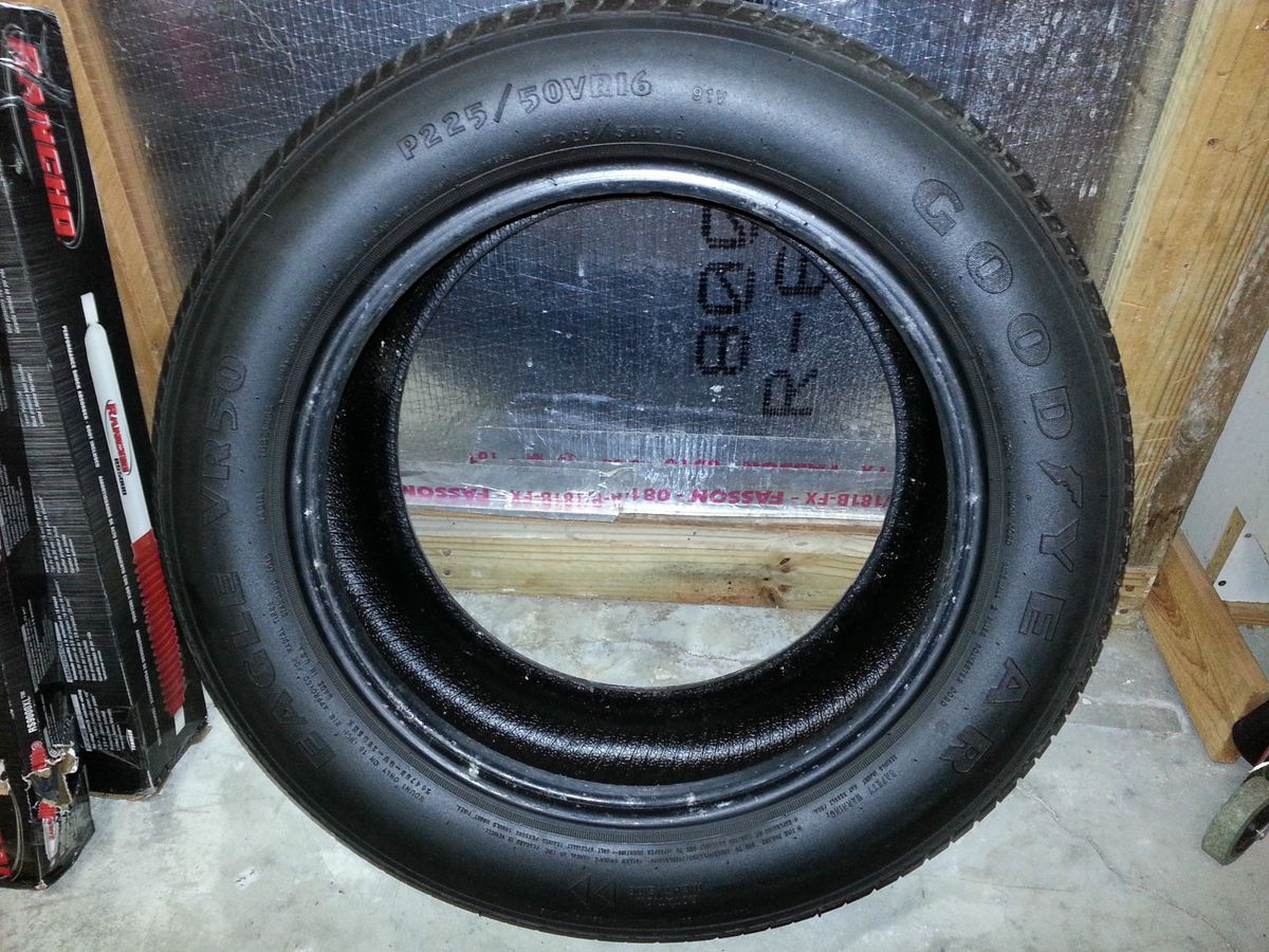 Original Like New Garage Kept Goodyear Gatorbacks 225 VR50 16