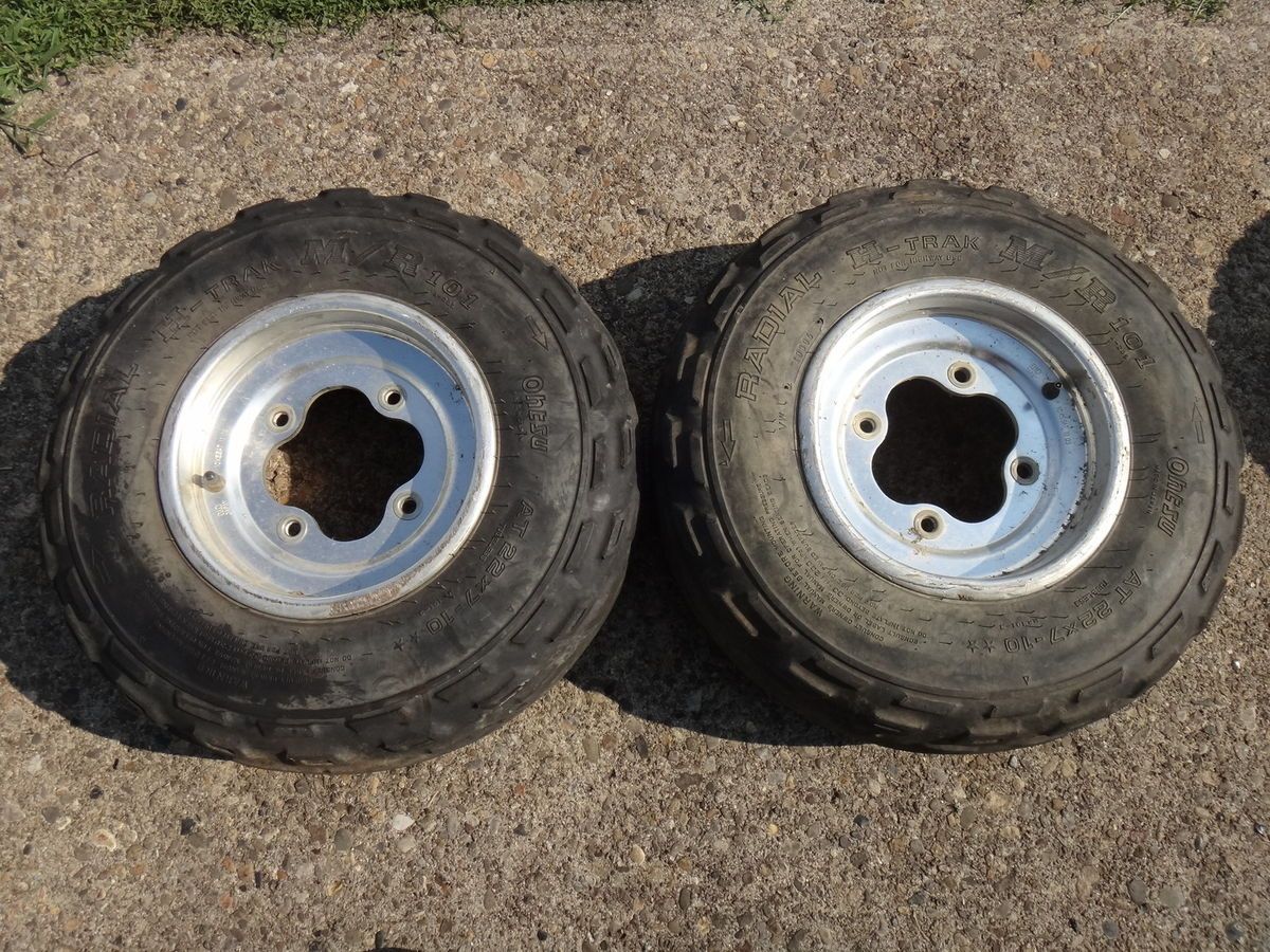 TRX450R TRX 450R TRX450 450 Front Wheels Rims Tires