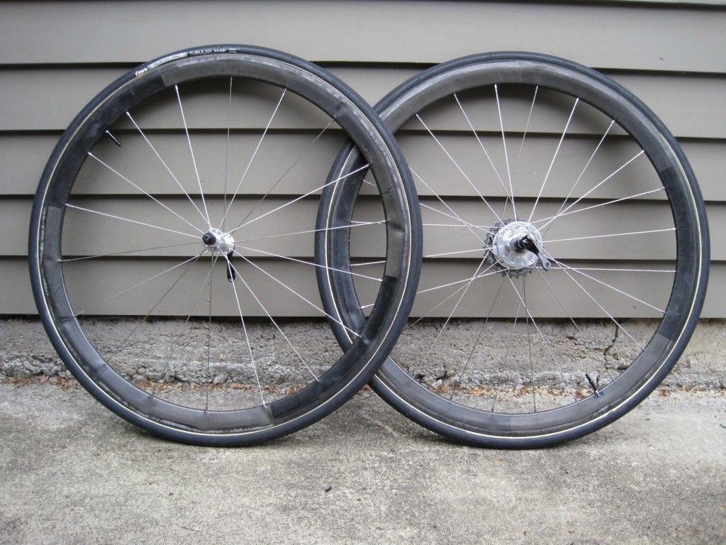 Carbon Tubular Wheelset American Classic Carbon 38