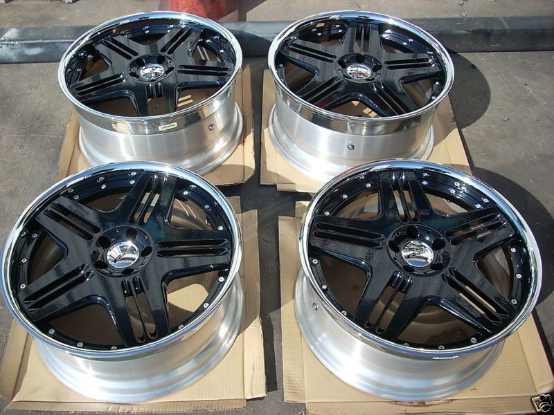 20 GFG Prahto 5 Wheels Rims Mercedes S550 CL550 s CL