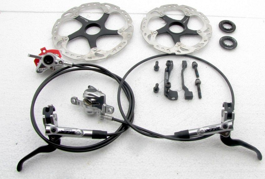 Shimano XTR BL M985 Disc Set VR+HR180/160 NEU 2012